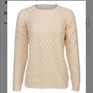 Forever 21 | Ivory Cable Knit Sweater